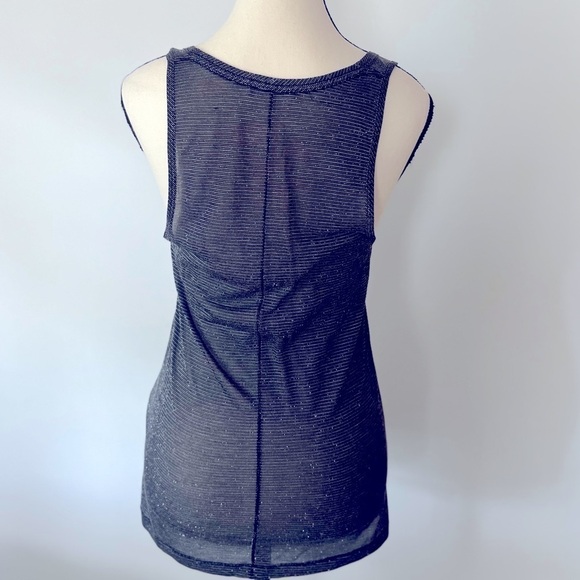 Rag & Bone Silver Metallic Tank Top - Picture 5 of 13